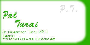 pal turai business card